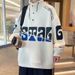 American Casual Sweater Men's Autumn And Winter Velvet Baseball Jersey Trendy Fashion Large Size Thermal Stand-up Collar Clothes_viptrois.com