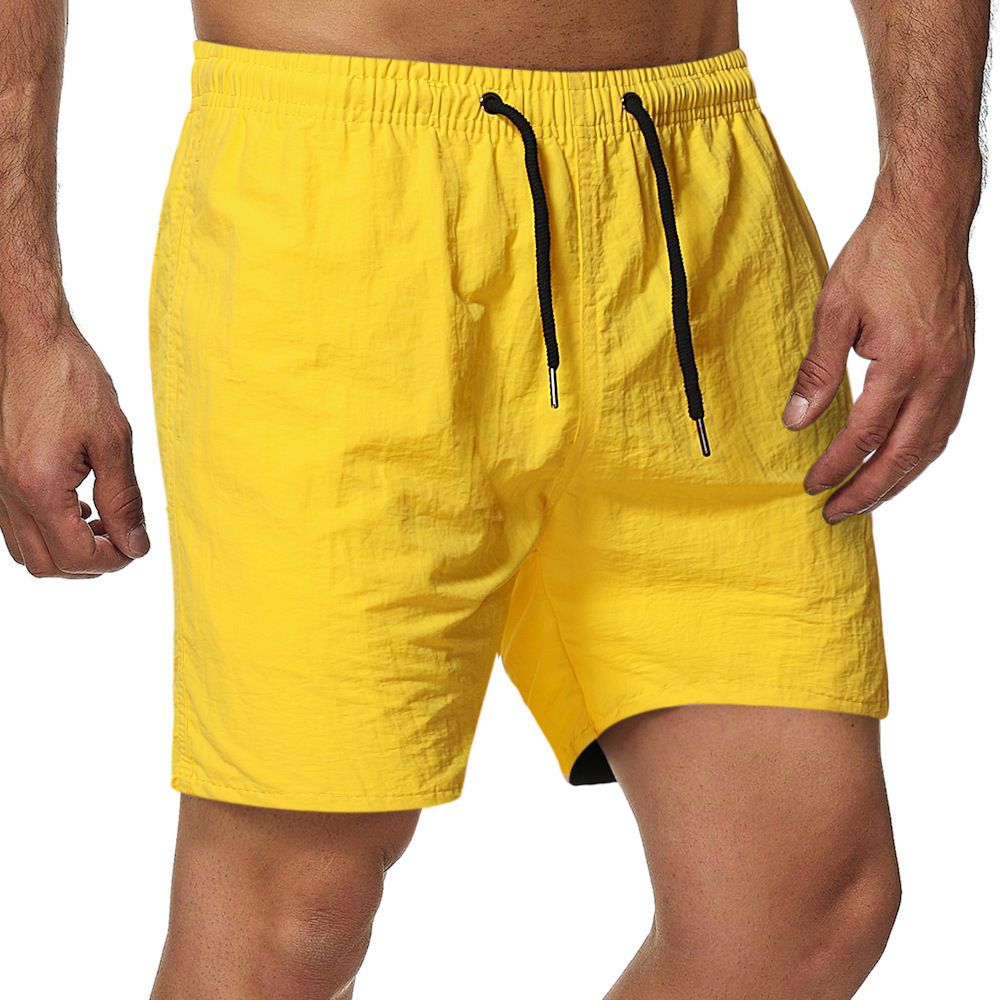 Men's Clothing Summer Men's Casual Shorts Solid Color Shorts Men's Fifteen Colors Waterproof Quick Drying Beach Pants Batch_viptrois.com