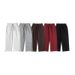 Terry Cotton Sports Casual Sweatpants, Thin Spring/Summer Style, Drawstring Loose-Fit Long Pants For Men_viptrois.com