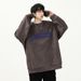 Men's Crew Neck Sweater 2025 Autumn New Loose Trend Ins Trendy Brand Spring And Autumn Casual Coat On Clothes_viptrois.com
