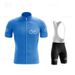 2025 New Summer Short Sleeve Men's Cycling Jersey Set Moisture-Wicking Bicycle Clothing_viptrois.com