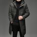 "Men's Long Winter Coat – 650FP Duck Down Parka With Waterproof Shell, Multi-Pocket Design For Extreme Cold Weather (-20°C)"_viptrois.com