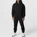 Men's Clothing Men's Solid Color Long Sleeved Trousers Hooded Sports Leisure Fleece Warm And Comfortable Suit Men_viptrois.com