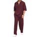 Men's Clothing New Commuter Suits Casual Shirt Solid Color Short Sleeved Trousers Men's Two Piece Casual Suit_viptrois.com