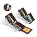 Men's Wallet Multifunctional Stitching Short Large Capacity Retro Dollar Bag Easy To Carry Ultra-thin Multiple Card Slots_viptrois.com