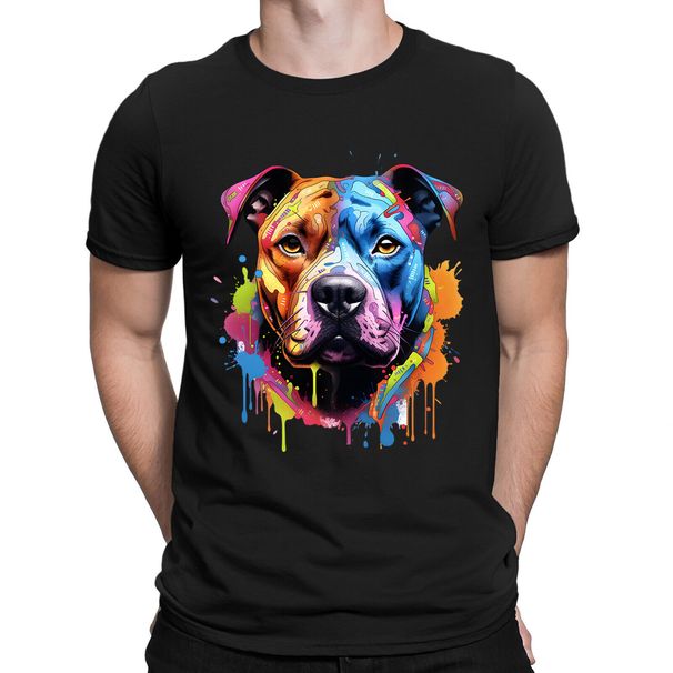Staffordshire Bull Terrier Staffy Dog Puppy Owner Mens Womens T-Shirt Mens Womens Tees Tops Top #DNE_viptrois.com