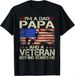 T-shirtt-shirti_m A Papa And 2026 Veteran Funny Retro Dad Pap_viptrois.com