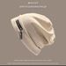 Street elegant face small pile hat female tide autumn and winter knitted wool hat headgear hat_viptrois.com