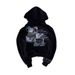Gothic Streetwear Hoodie With All-Over Print, Oversized Pullover Y2k Aesthetic For Men And Women Oversized Relaxed Fit_viptrois.com
