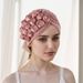 New Style Muslim Flannel Side Rose Bud Indian Hat Baotou Hat Direct Sales_viptrois.com