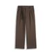 Men's Classic Straight Leg Dress Pants - Relaxed Fit Wide Leg Trousers With Belt Loops For Casual & Business Wear (Black, Brown, Gray)_viptrois.com