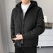 Trendy Hooded Winter Jacket For Men – Thickened Fleece-Lined Zip-Up Coat With Zipper Pockets_viptrois.com