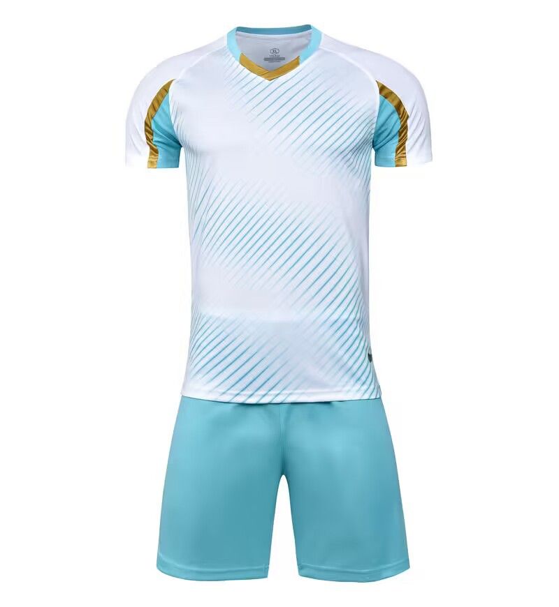 Men's Clothing training suits student sports jerseys printed new football suits children's adult short sleeves_viptrois.com