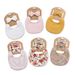 Ins New Children's Baby Saliva Towel Linen Cotton Comfortable and breathable Printing Double-sided Bib Headband Set Burp Cloths_viptrois.com