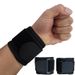 Adjustable Wrist Brace – Breathable Sports Support For Tennis Gym & Work (Black)_viptrois.com
