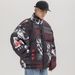 Men's Clothing Anime Second Dimension Jacket Street Fashion Couple National Trend Full Print Men and Women Thickening Warm Cotton Clothes_viptrois.com