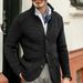 Loom Autumn Winter New Export Warm Knitwear Long Sleeve Turn-down Collar Versatile Solid Color Trendy Slim Fit European_viptrois.com