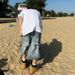 Men's Clothing FashionThin Wide Leg Loose Handsome Shorts Men's High Street Knee Ripped Washed Jeans_viptrois.com