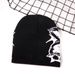 Urban Jacquard Knit Beanie - Stylish Unisex Winter Hat With Sunflower Pattern, Streetwear Fashion For Men And Women_viptrois.com