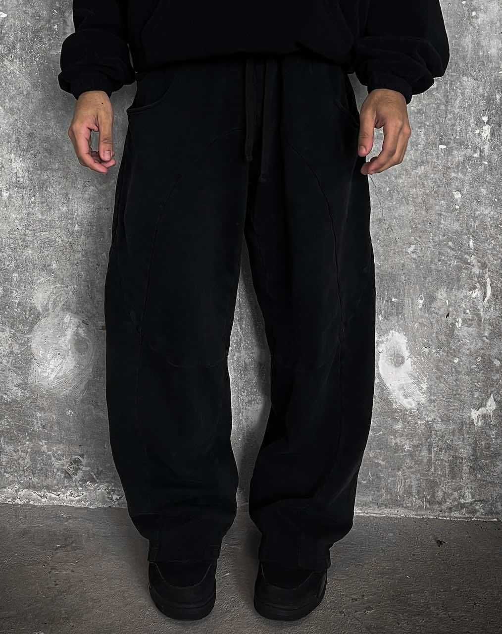 Europe, America 2026 Autumn And Winter New Retro Straight Tube Old Pocket Loose Casual Sweatpants Men_viptrois.com