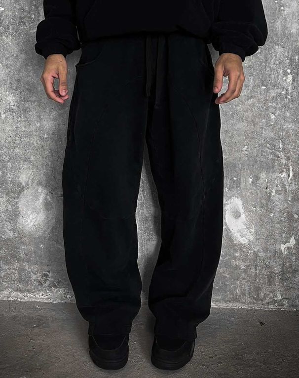 Europe, America 2026 Autumn And Winter New Retro Straight Tube Old Pocket Loose Casual Sweatpants Men_viptrois.com
