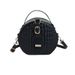 Women's Bags Textured Simple Solid Color Small Fresh And Fashionable Handbag Summer Shoulder Messenger Bag Small Round Bag Fashion_viptrois.com