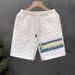 Men's Premium Striped Linen-Blend Shorts - Relaxed Fit Breathable Summer Casual Beach Shorts With Pockets_viptrois.com