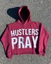 Loose Versatile Unisex Casual Hoodie With 3D Embroidered Patch - Loose Fit Streetwear Pullover (White, Dark Red) | Sizes S/M/L/XL_viptrois.com
