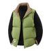 2025 Autumn And Winter New Double-sided Down Cotton Vest Ruffian Handsome Versatile Large Size Warm Sports Vest Jacket_viptrois.com