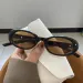 2025 Women Oval Sunglasses Retro Style Outdoor Leisure Decorative Glasses_viptrois.com