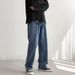 Men's Clothing Retro Jeans For Men New Styles For Spring And Autumn Loose And Casual Straight And Wide Leg Slim And High End_viptrois.com