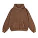 420GSM Loopwheel Cotton Hoodie – Vintage Washed Pullover With Wax-Dyed Texture (Retro Streetwear, Unisex Oversized Fit)_viptrois.com