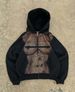 Men's Clothing Sweatshirt Slim Fit Hooded Zipper Street Trend Black Slim Fashion Coats_viptrois.com