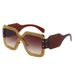 European And American Frameless One Piece Fashion Sunglasses For Women Luxury Double Row Diamond Trendy One Piece Personality Sunglasses For Men_viptrois.com