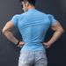 Men's Quick Dry Workout T-Shirt Muscle Fit Gym Training Shirts Breathable Stretch Athletic Tee Summer_viptrois.com