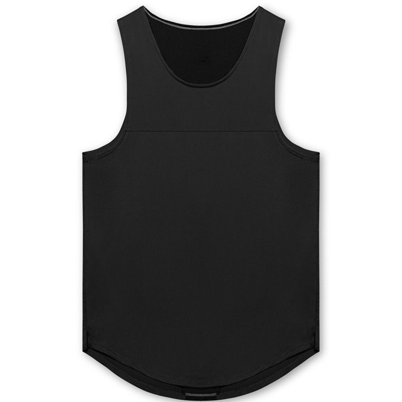 Men's Clothing Crazy Muscle Men's Sports Vest Casual Quick-Drying Breathable Spliced Waistcoat Loose Basketball Training Sleeveless T-Shirt_viptrois.com