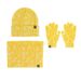 Women's Scarves autumn and winter cashew flower wool hat scarf and gloves three piece set fashionable color printed knitted hat three piece set_viptrois.com