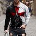 Men's New Paladin Printed Round Neck Long Sleeve T-shirt_viptrois.com