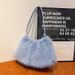 Women's Bags Autumn And Winter New Imitation Fox Fur Women's Fashion Versatile Underarm Plush Bag Casual Handbag Shoulder Bag_viptrois.com