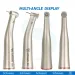 NSK Push Button 1:5 Dental Contra Angle Increase Speed Handpiece Mini Head Ti Max X95L Inner Water Spray Red Ring_viptrois.com