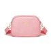 Fashion Simple Wave Embroidery Shoulder Bag Cursor Messenger Bag Mother Bag_viptrois.com