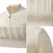 Men's Clothing Semi-Turtleneck Zip-Up Knit Sweater - Slim Fit Casual Pullover With Ribbed Hem For Winter & Fall (Beige, Gray, Black, Khaki)_viptrois.com