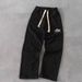 "Unisex Drawstring Wide-Leg Pants – Trendy Sketch Print Joggers With Adjustable Waist (S-4XL, Anti-Bacterial Rayon Blend)"_viptrois.com