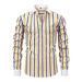 Men's Collar Stretch Non-Iron Dress Shirt - Breathable & Wrinkle-Resistant Polyester Business Casual Shirt For Office & Daily Wear_viptrois.com