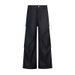 Men's Clothing Drapey Pleated Casual Trousers Men And Women Loose Wide Leg Men And Women Mopping Pants_viptrois.com