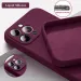 Official Phone Case For IPhone Air 16 15 14 13 11 12 17 Pro Max Plus Silicone Solid Color Fall And Collision Protection_viptrois.com