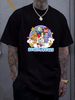 Scary Care Scare Bears Funny Halloween Horror Faces T-Shirt, Horror Movie Charac Designer Clothes Fashion Top For Everyday Wear Homme Streetwear_viptrois.com