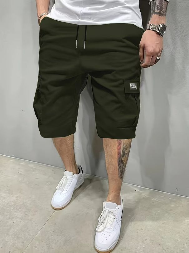 Men's Xiyin Cargo Shorts Summer Beach Wear American And European Sizes Foreign Trade Five Point Pants Casual Outdoor Clothing_viptrois.com