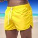 Men's Clothing Beach Shorts Men's Large Size Three Quarter Pants Beach Sports Quick Drying Pants Casual Pants Without Iron Buttons_viptrois.com
