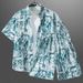 Men's Clothing Short Sleeved Floral Shirt Beach Clothes Summer Thin Suit_viptrois.com